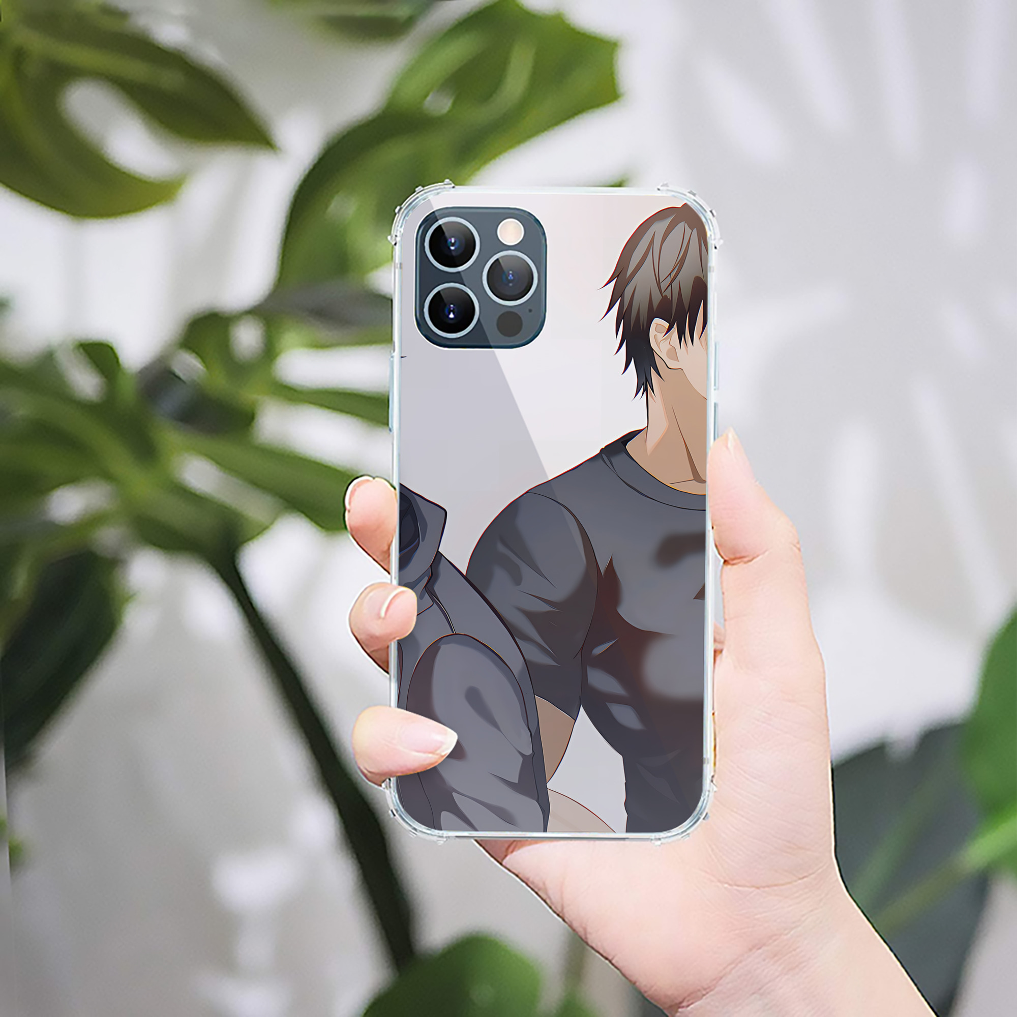 （画像用） SPY×FAMILY间谍家家酒 【iPhone 12シリーズ対応】透明スマホケース（クリアソフトケース）
